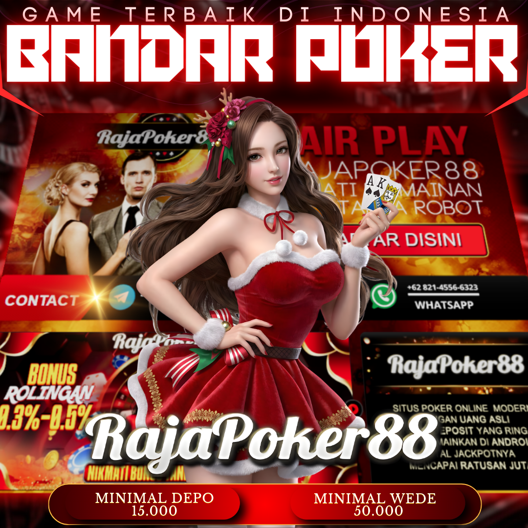 RAJAPOKER88 Pusat Hiburan Poker Online BandarQQ Gampang Menang Hari Ini image 1